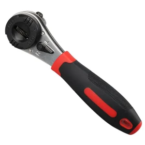 Double-Ended Adjustable Ratchet Wrench 6-22mm Metric