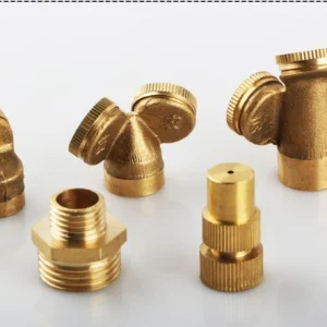 Adjustable Brass Misting Nozzle for Garden Irrigation Systems